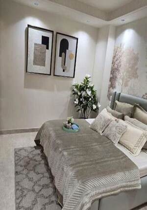 Living Room in 4 BHK Builder Floor at Zak Ivory Arches, Sector 88b – for Sale
