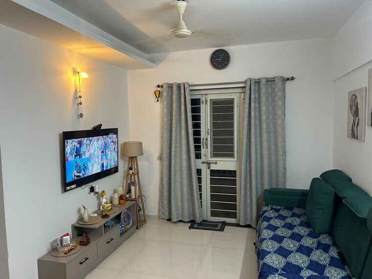 Living Room, aaiji-pink-city 2 Bedroom 750 Sq.Ft. Apartment In Lohgaon Pune 10590098