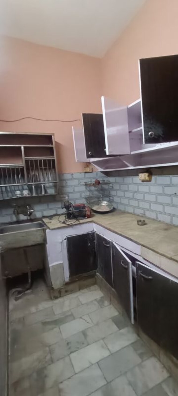 Kitchen, saraswati vihar 2 Bedroom 1300 Sq.Ft. Builder Floor In Saraswati Vihar Delhi 10590023