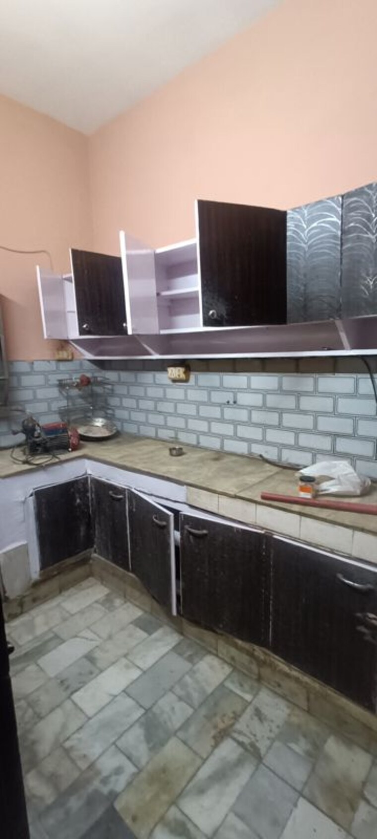 Kitchen, saraswati vihar 2 Bedroom 1300 Sq.Ft. Builder Floor In Saraswati Vihar Delhi 10590023