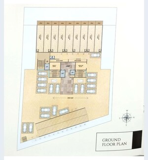 Floor Plan in 1 BHK Apartment at Shakti Aura, Ghansoli – for Sale