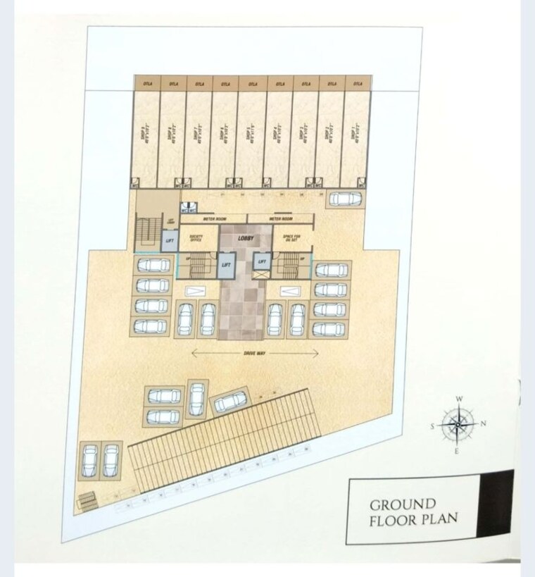 Floor Plan, shakti-aura 1 Bedroom 750 Sq.Ft. Apartment In Ghansoli Navi Mumbai 10590095