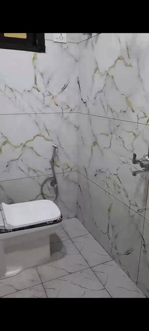 Bathroom in 3 BHK Builder Floor at Pratap Vihar – for Sale