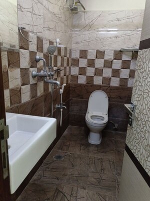 Bathroom in 3 BHK Builder Floor at Banjara Hills – for Rent