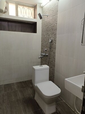 Bathroom in 3 BHK Builder Floor at Banjara Hills – for Rent