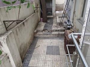 Balcony in 3 BHK Builder Floor at Banjara Hills – for Rent
