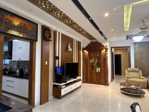 Building Lobby in 4 BHK Apartment at Prestige Misty Waters, Hebbal – for Sale