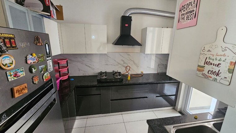 Kitchen, allwin-el-spazia 3 Bedroom 1680 Sq.Ft. Apartment In Sanauli Zirakpur 10590126