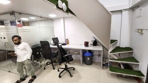 Team Area in  Office Space at Ijmima Complex, Malad West – for Rent