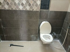 Bathroom in 2 BHK Apartment at Ivory Towers CHS LTD, Bhakti Park – for Rent