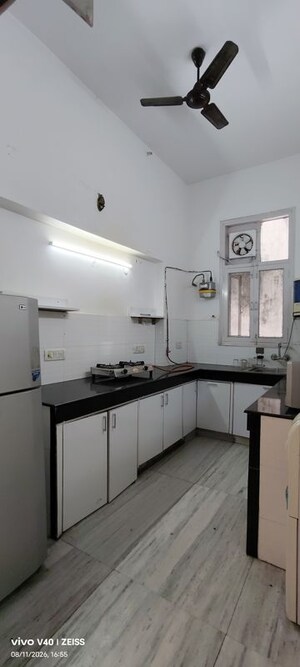 Kitchen in 3 BHK Apartment at Defence Colony – for Rent