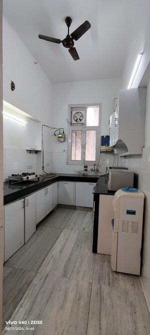 Kitchen in 3 BHK Apartment at Defence Colony – for Rent