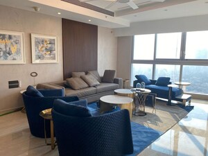 Living Room in 1 BHK Apartment at Platinum Life, Andheri West – for Rent