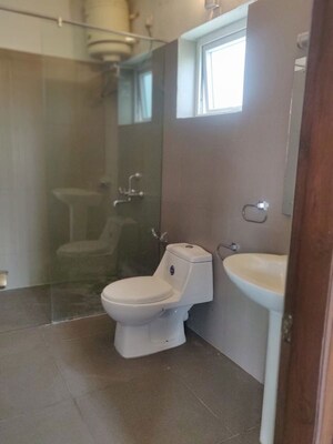 Bathroom in 5 BHK Builder Floor at Banjara Hills – for Rent