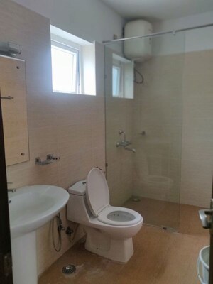 Bathroom in 5 BHK Builder Floor at Banjara Hills – for Rent