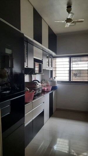 Kitchen in 3 BHK Apartment at Pimple Gurav – for Sale