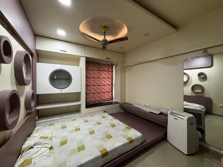 Bedroom, chaphalkar-elina-living 2 Bedroom 1100 Sq.Ft. Apartment In Mohammadwadi Pune 10590192