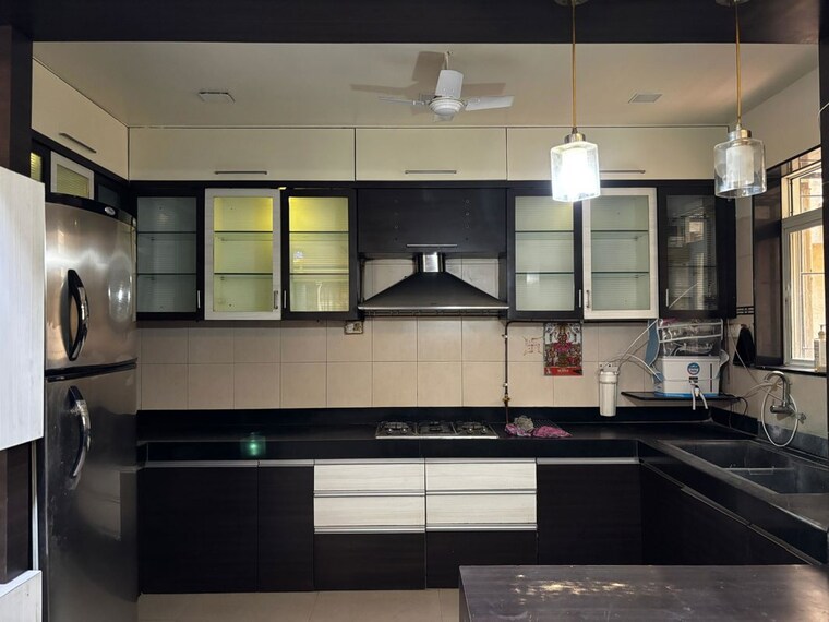 Kitchen, goel-ganga-florentina 2 Bedroom 1100 Sq.Ft. Apartment In Nibm Annexe Pune 10590200