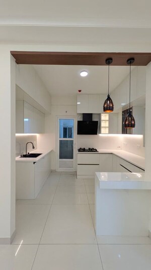 Kitchen in 2.5 BHK Apartment at Aparna Zenon, Puppalaguda – for Rent
