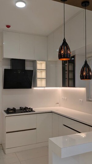 Kitchen in 2.5 BHK Apartment at Aparna Zenon, Puppalaguda – for Rent