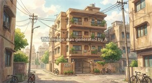  Apartment – Exterior View View at Gulzar Nagar - for Sale