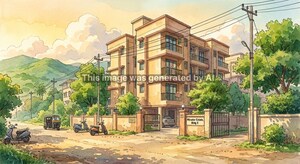  Apartment – Exterior View View at Shahapur - for Sale