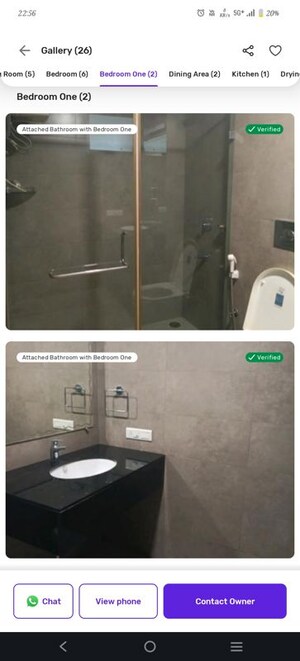 Furnished Amenities in 3 BHK Apartment at The Legend Somajiguda I, Somajiguda – for Rent