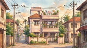  Independent House – Exterior View View at Allipuram - for Sale