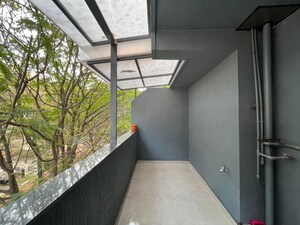 Balcony in 2 BHK Apartment at LMS Finswell Woods, Viman Nagar – for Rent