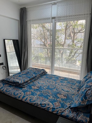 Bedroom in 2 BHK Apartment at LMS Finswell Woods, Viman Nagar – for Rent