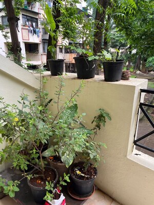 Balcony in 2 BHK Apartment at Laxmi Nagar Society, Dhanori – for Rent