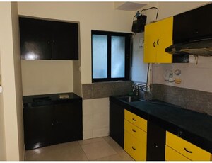 Kitchen in 1 BHK Apartment at Rutu Enclave, Kasarvadavali – for Sale