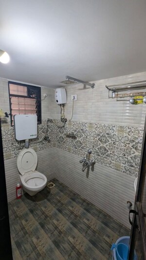 Bathroom in 1 BHK Apartment at Suncity Apartments, Vasai West – for Sale