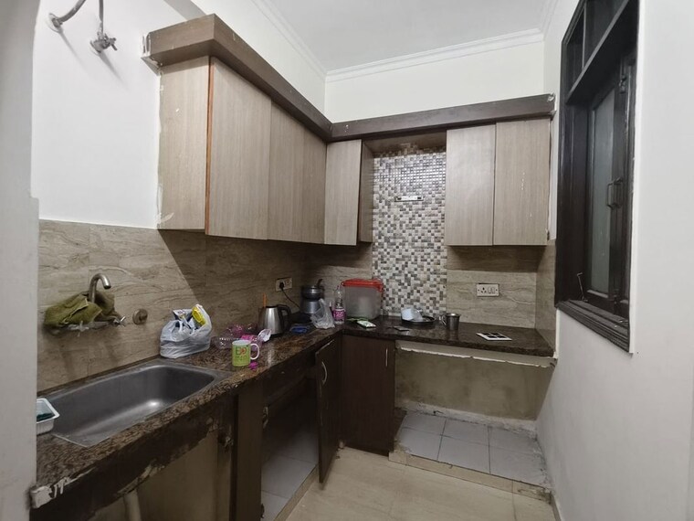 Kitchen, freedom fighters enclave 1 Bedroom 420 Sq.Ft. Apartment In Freedom Fighters Enclave Delhi 10590508