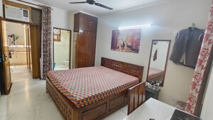 Bedroom in 3 BHK Builder Floor at Malviya Nagar – for Rent