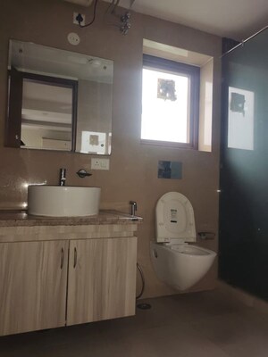 Bathroom in 3 BHK Builder Floor at Saket – for Rent
