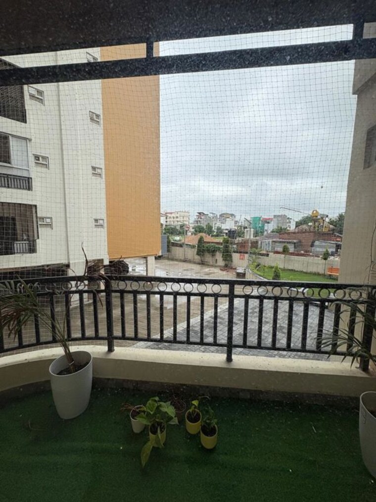 Balcony, vrinda van colony 5 Bedroom 2535 Sq.Ft. Apartment In Vrinda Van Colony Lucknow 10586592