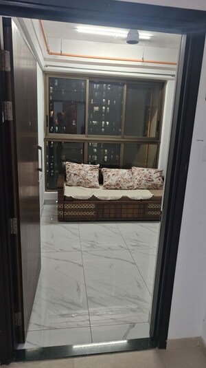 Living Room in 1 BHK Apartment at Raymond Ten X Vibes, J K Gram – for Rent
