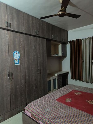 Bedroom in 2 BHK Apartment at Manav Silver Skyscapes, Wakad – for Rent