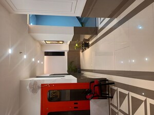 Kitchen in 4 BHK Apartment at JKG Palm Resort, Raj Nagar Extension – for Sale
