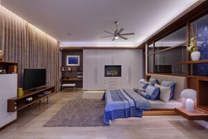 Master Bedroom in 6 BHK Apartment at Ajmera Aria, Koregaon Park – for Sale