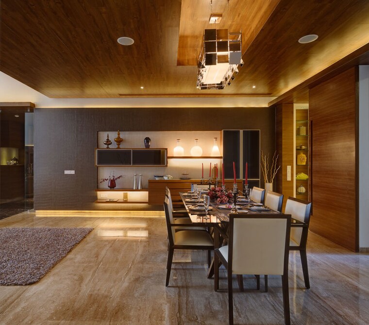 Dining area, ajmera-aria 6 Bedroom 7000 Sq.Ft. Apartment In Koregaon Park Pune 10590590
