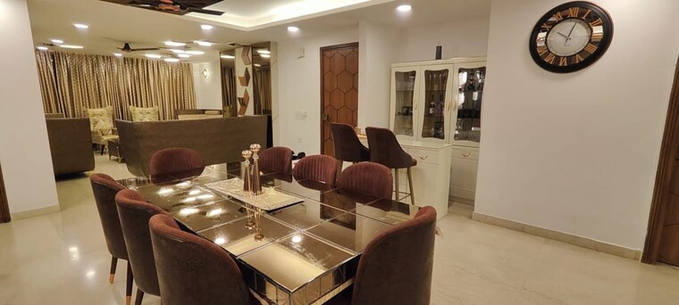 Living Room, ansal-esencia-sovereign-floors 4 Bedroom 300 Sq.Yd. Builder Floor In Sector 67 Gurgaon 10590585