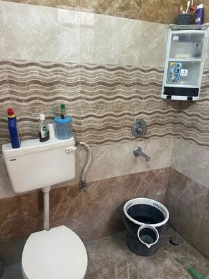 Bathroom in 3 BHK Apartment at Aura Homes, Patiala Road – for Rent