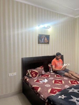 Bedroom in 3 BHK Apartment at Aura Homes, Patiala Road – for Rent