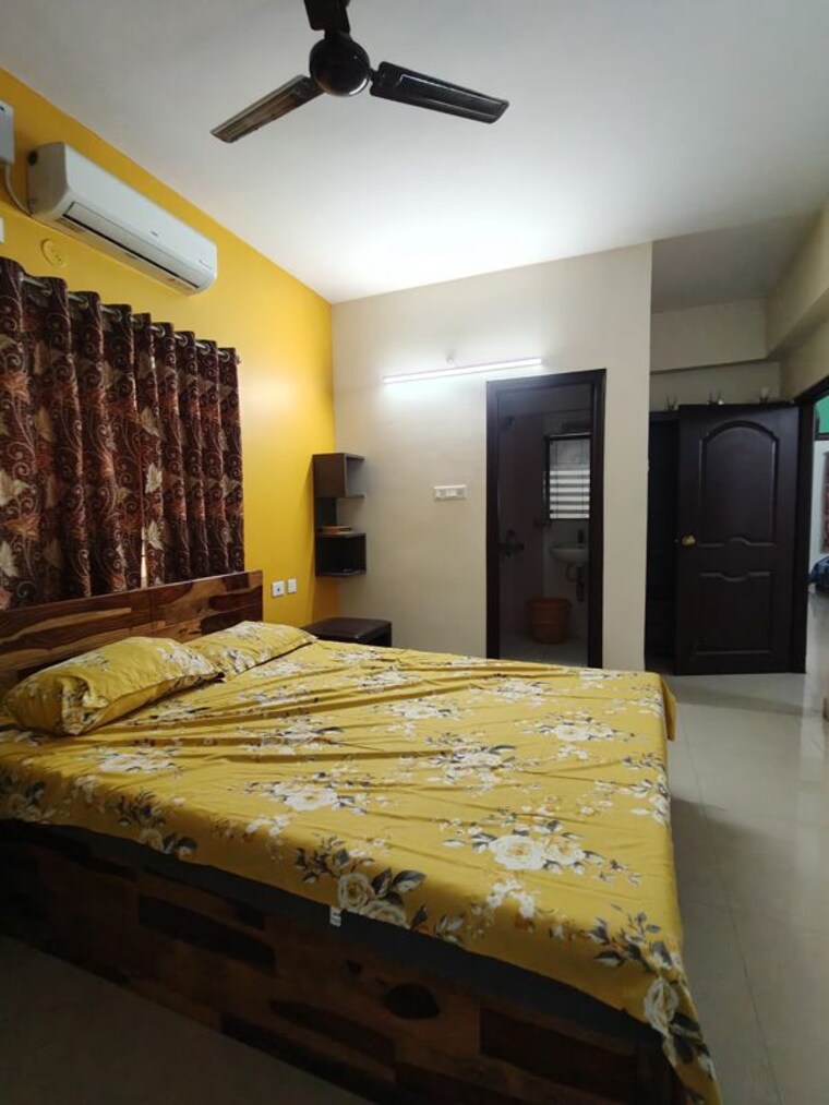 Bedroom, golden-tulip-kondapur 2 Bedroom 1150 Sq.Ft. Apartment In Kondapur Hyderabad 10590607