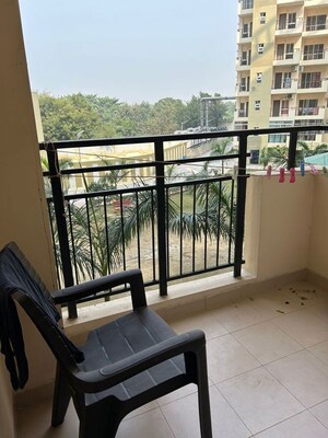 Balcony in 2 BHK Apartment at AWHO 8B, Vrindavan Yojna – for Rent