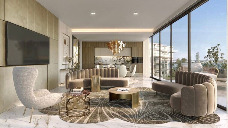 Living Room, raheja-reflections 4 Bedroom 2240 Sq.Ft. Apartment In Kandivali East Mumbai 10590613