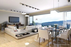 Team Area in 4 BHK Apartment at Raheja Reflections, Kandivali East – for Sale