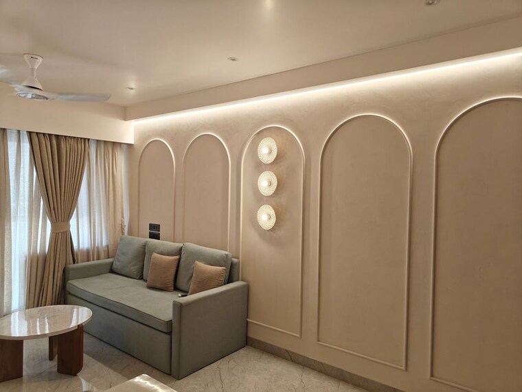 Living Room, antariksh-ace 1 Bedroom 450 Sq.Ft. Apartment In Bandra East Mumbai 10590617